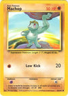 Pokemon Machop 052/102 Base Set Normal