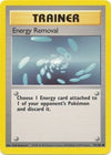 Pokemon Energy Removal 092/102 Base Set Normal