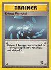Pokemon Energy Removal 119/130 Base Set 2 Normal