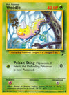 Pokemon Weedle 100/130 Base Set 2 Normal