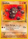 Pokemon Geodude 47/62 Fossil Unlimited