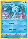Pokemon Phione 045/195 SWSH12: Silver Tempest Reverse Holo
