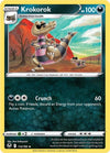 Pokemon Krokorok 112/195 SWSH12: Silver Tempest Reverse Holo