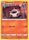 Pokemon Larvesta 024/159 SWSH: Crown Zenith Normal