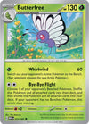 Pokemon Butterfree 012/165 SV: Scarlet & Violet 151 Reverse Holo