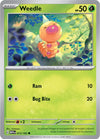 Pokemon Weedle 013/165 SV: Scarlet & Violet 151 Normal