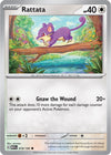 Pokemon Rattata 019/165 SV: Scarlet & Violet 151 Normal