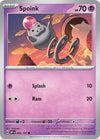 Pokemon Spoink 090/197 SV03: Obsidian Flames Normal