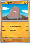 Pokemon Diglett 050/165 SV: Scarlet & Violet 151 Normal