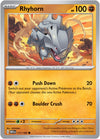 Pokemon Rhyhorn 111/165 SV: Scarlet & Violet 151 Normal