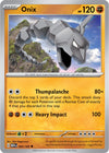 Pokemon Onix 095/165 SV: Scarlet & Violet 151 Normal