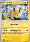Pokemon Jolteon 135/165 SV: Scarlet & Violet 151 Holo