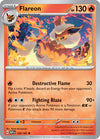 Pokemon Flareon 136/165 SV: Scarlet & Violet 151 Holo