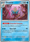 Pokemon Omastar 139/165 SV: Scarlet & Violet 151 Holo