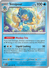 Pokemon Simipour 042/182 SV04: Paradox Rift Normal