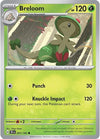 Pokemon Breloom 007/162 SV05: Temporal Forces Normal