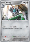 Pokemon Klang 100/142 SV07: Stellar Crown Reverse Holo