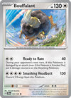 Pokemon Bouffalant 151/191 SV08: Surging Sparks Reverse Holo