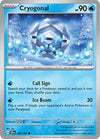 Pokemon Cryogonal 047/191 SV08: Surging Sparks Reverse Holo