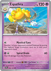 Pokemon Espathra 095/191 SV08: Surging Sparks Reverse Holo