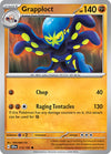 Pokemon Grapploct 113/191 SV08: Surging Sparks Reverse Holo