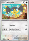 Pokemon Helioptile 154/191 SV08: Surging Sparks Reverse Holo