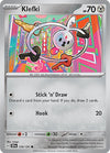 Pokemon Klefki 128/191 SV08: Surging Sparks Reverse Holo