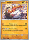 Pokemon Landorus 110/191 SV08: Surging Sparks Reverse Holo