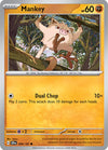 Pokemon Mankey 098/191 SV08: Surging Sparks Reverse Holo