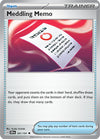 Pokemon Meddling Memo 181/191 SV08: Surging Sparks Reverse Holo