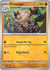 Pokemon Primeape 099/191 SV08: Surging Sparks Reverse Holo