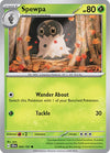 Pokemon Spewpa 006/191 SV08: Surging Sparks Reverse Holo