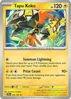 Pokemon Tapu Koko 065/191 SV08: Surging Sparks Reverse Holo