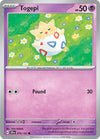 Pokemon Togepi 070/191 SV08: Surging Sparks Reverse Holo