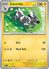 Pokemon Zebstrika 063/191 SV08: Surging Sparks Reverse Holo
