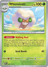 Pokemon Whimsicott 008/131 SV: Prismatic Evolutions Reverse Holo