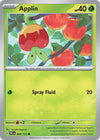 Pokemon Applin 009/131 SV: Prismatic Evolutions Reverse Holo