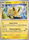 Pokemon Jolteon 029/131 SV: Prismatic Evolutions Reverse Holo