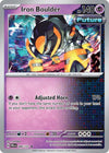 Pokemon Iron Boulder 046/131 SV: Prismatic Evolutions Reverse Holo