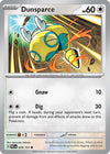 Pokemon Dunsparce 079/131 SV: Prismatic Evolutions Reverse Holo