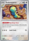 Pokemon Dudunsparce 080/131 SV: Prismatic Evolutions Reverse Holo