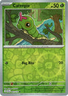 Pokemon Caterpie 001/159 SV09: Journey Together Reverse Holo