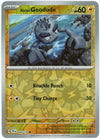 Pokemon Alolan Geodude 044/159 SV09: Journey Together Reverse Holo