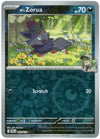 Pokemon N's Zorua 097/159 SV09: Journey Together Reverse Holo