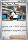 Pokemon Team Rocket's Archer - 170/182 SV10: Destined Rivals Reverse Holo