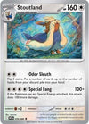 Pokemon Stoutland 076/086 SV: White Flare Normal