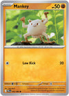 Pokemon Mankey 042/084 ME05: Pitch Black Reverse Holo