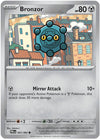 Pokemon Bronzor 063/084 ME05: Pitch Black Reverse Holo