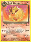 Pokemon Dark Flareon 35/82 Team Rocket Unlimited