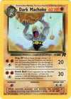 Pokemon Dark Machoke 40/82 Team Rocket Unlimited